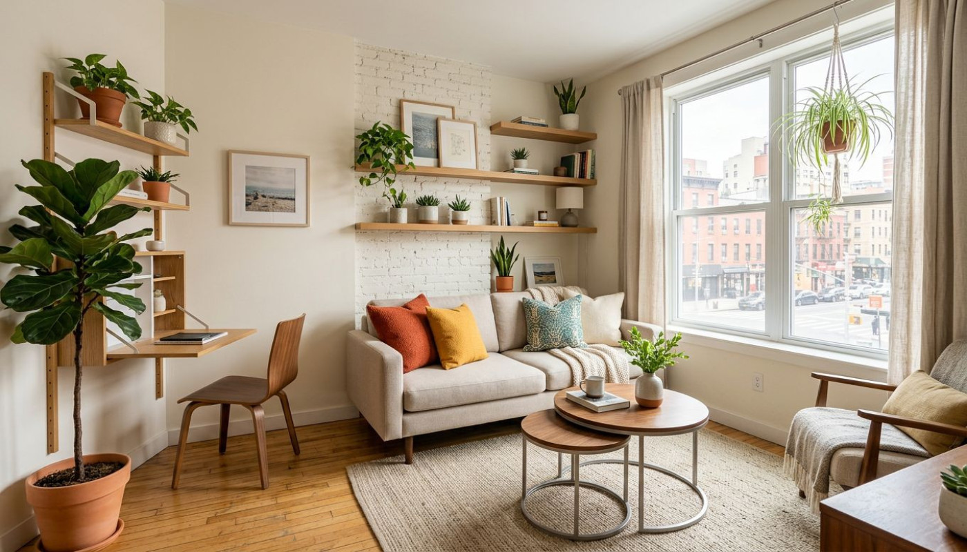 Petits espaces, grandes idées : repenser son agencement avec astuce
